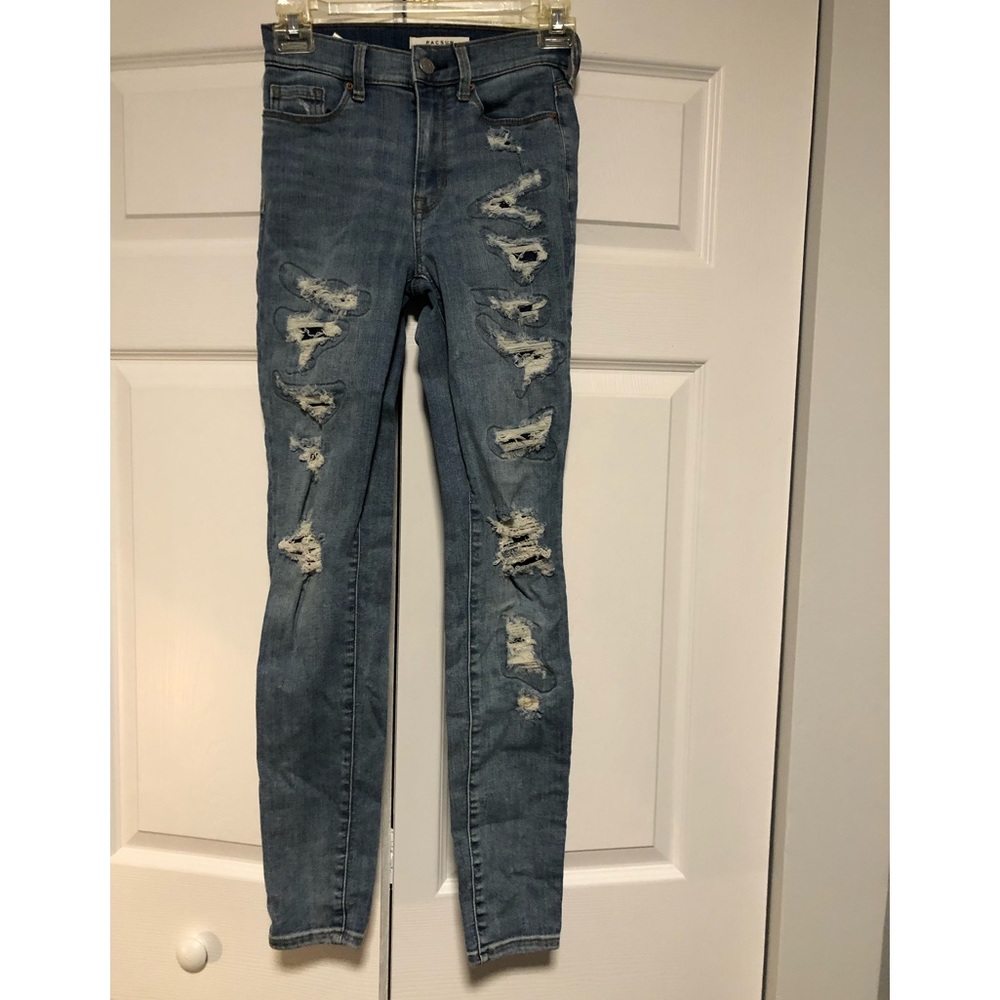 Pacsun destroyed denim
